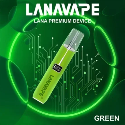 橄欖綠│Lana煙桿 皮革電子煙主機 智能煙機 通用一代煙彈 #限時下殺#
