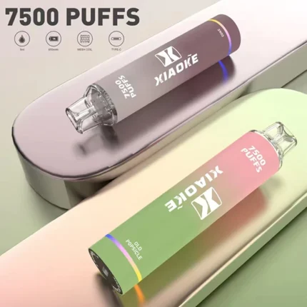 梟客XIAOKE 7500口大容量一次性拋棄式電子煙